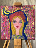 Barbara, ( the sky is the limit) - Original Painting