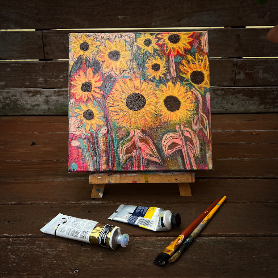 Towards the light - Original Painting